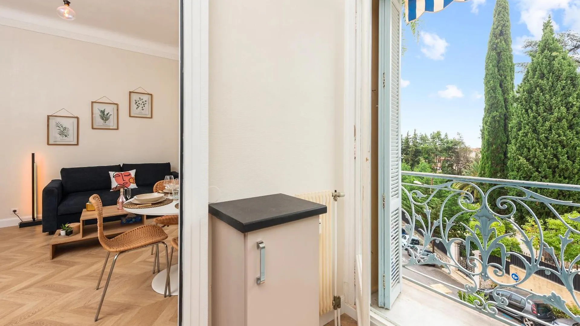 Mont Fleuri- Somptueux 2 Pieces - Parking - Menton Apartment